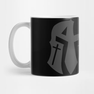 ASCEND Charcoal Grey with Cross Mug